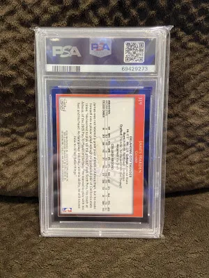 2009 James Harden Topps PSA 9 back