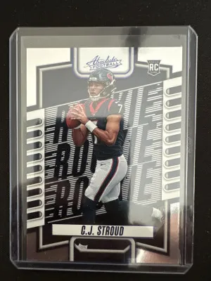 2023 Absolute C.J. Stroud Blue Parallel front