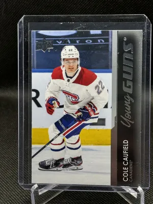 Cole Caufield Young Guns front