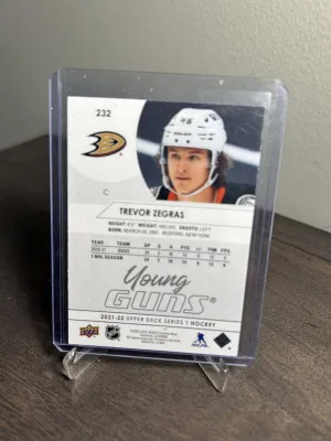 Trevor Zegras Young Guns back
