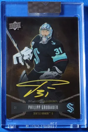 Philipp Grubauer Black Amber Auto front