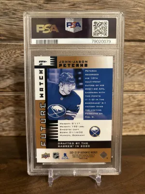 2021 SP Authentic ‘01 Retro Future Watch Limited /150 John Jason Peterka back