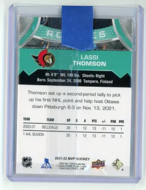 2021-22 MVP Hockey Atlantic Division Rookie Redemption Set #251 - #258 Sealed back