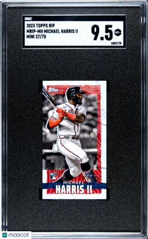 2023 Topps Rip Michael Harris II #MRIP-MH /75 SGC 9.5 Atlanta Braves front