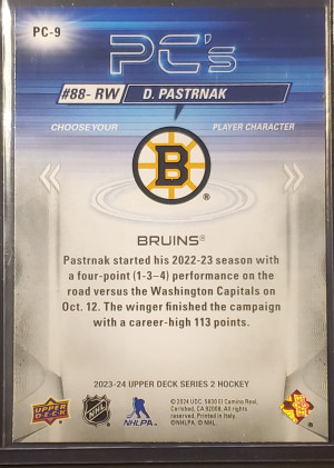 David Pastrnak UD PC 's sparkle back