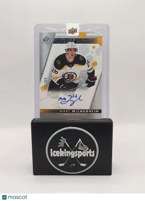 2022-23 SP Authentic Marc McLaughlin Future Watch Rokie Auto 720/999 BRUINS front