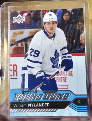 2016-17 Upper Deck Series 1 Hockey #249 William Nylander Young Guns Rookie RC back