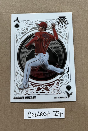 Shohei Ohtani 2022 Mosaic Aces Card # A-2 front