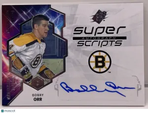 2019-20 Upper Deck SPX Hockey Bobby Orr #SS-BO Autograph Super Scripts front