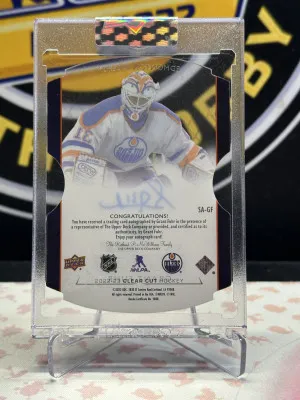 Grant Fuhr Clear Cut Stoppers /99 back
