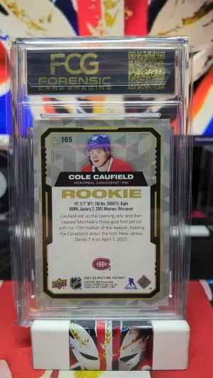 Cole Caufield back