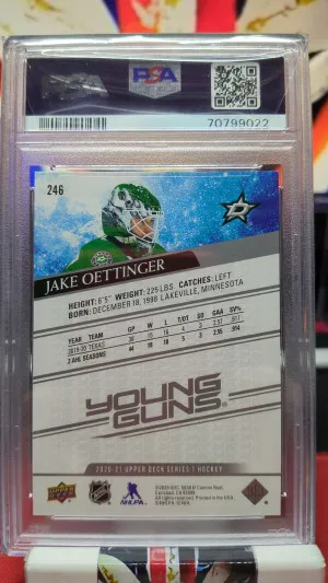 Jake Oettinger back