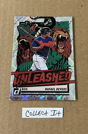 Rafael Devers 2021 Donruss Unleashed Card # UNL25 front
