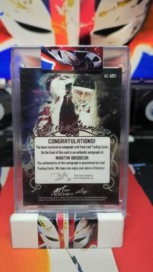 Martin Brodeur back