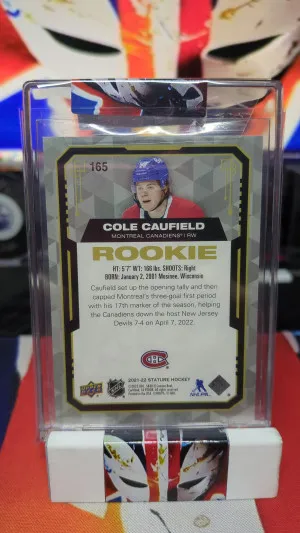 Cole Caufield back