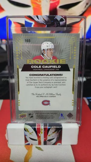 Cole Caufield back