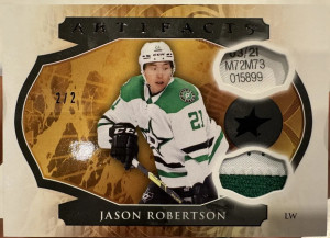Jason Robertson /2 Artifacts 2023-2024 Jersey/Tag front