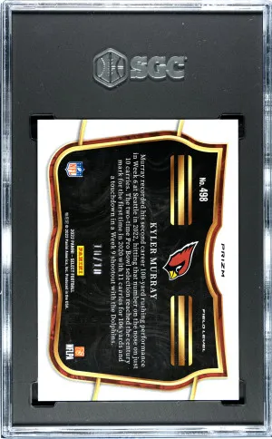 Kyler Murray Gold Field Level /10 back