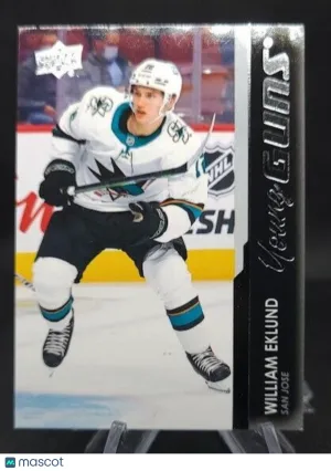 William Eklund 2021-22 Upper Deck Young Guns #475 front