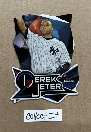 Derek Jeter 2015 Topps Finest Die-Cut Insert Card # FC-7 front