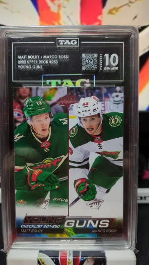 Boldy/ Rossi YG Checklist front