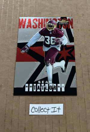 Sean Taylor 2004 Topps Finest Rookie Card # 65 front