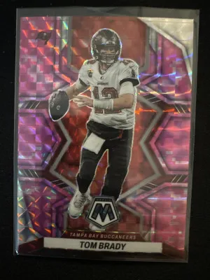 2022 Mosaic Tom Brady Pink Camo front