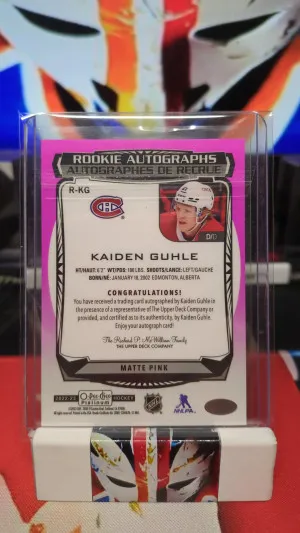 Kaiden Guhle back