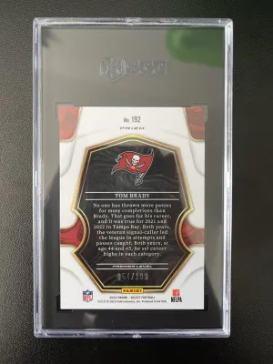 2022 select Tom Brady tri color 54/199 sgc10 back