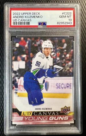 Andrei Kuzmenko Young Guns Canvas RC PSA10 front
