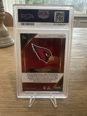 2019 PANINI SELECT KYLER MURRAY SILVER PRIZM back
