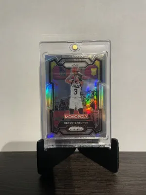 Keyonte George Rookie Monopoly Silver Prizm front