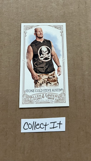 Stone Cold Steve Austin 2012 Allen & Ginter’s Mini Card # 14 front