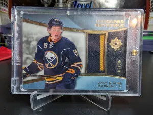 2015-16 Ultimate Collection Honoured Materials Jack Eichel /10 front