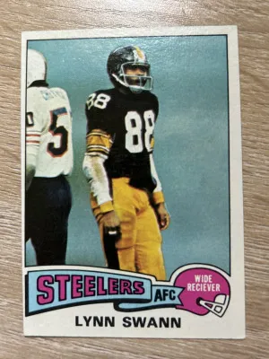 1975 Topps #282 Lynn Swann Rookie Card front