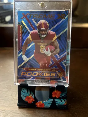 2022 XR Football Brian Robinson Jr Rc Xtreme Rookies /99 front