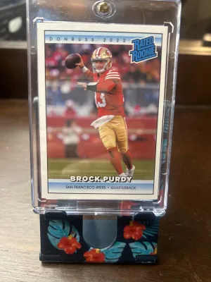 2022 Donruss Instant Brock Purdy Rated Rookie front