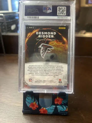 2022 Donruss Optic Desmond Ridder Red Hot Rookies back