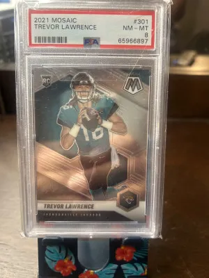 2021 Mosaic Trevor Lawrence Rc front