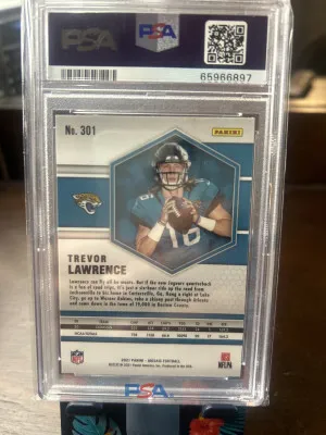 2021 Mosaic Trevor Lawrence Rc back