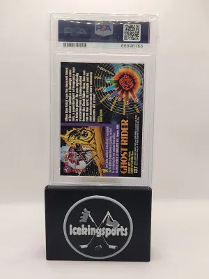 1994 Marvel Universe Ghost Rider #137 PSA 9 back