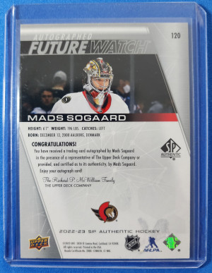 Mads Sogaard Future Watch Auto back