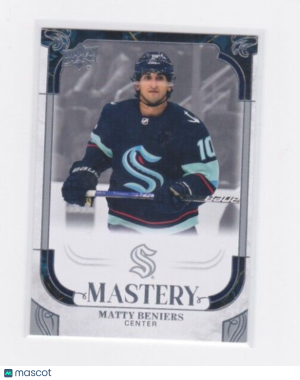 Matty Beniers 2022-23 Upper Deck Series 2 - Mastery - Achievement #M-F front