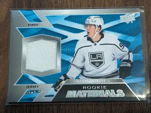 BRANDT CLARKE 2022-23 UPPER DECK ROOKIE MATERIALS RC JERSEY front