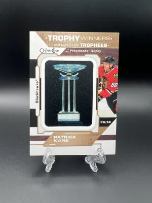 Patrick Kane Presidents Trophy Winners front