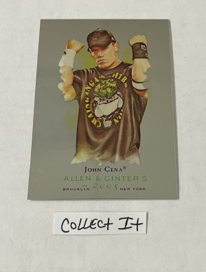 John Cena 2008 Alken & Ginter’s Card # 1 front