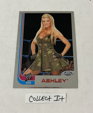 Ashley 2008 Topps Chrome Card # 64 front