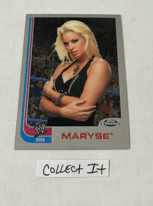 Maryse 2008 Topps Chrome Card # 68 front