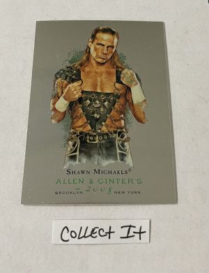 Shawn Michaels 2008 Allen & Ginter’s Card # 5 front