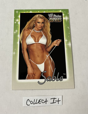 Sable 2003 Fleer Divas Card # 26 front